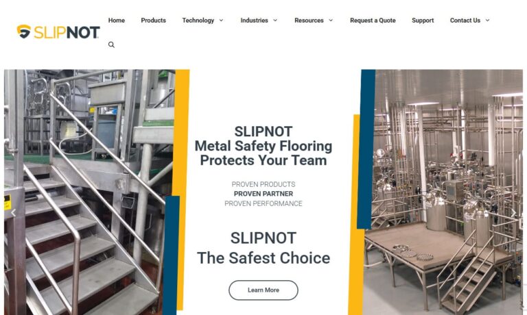 SlipNOT Metal Safety Flooring